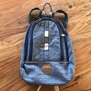 Dakine mini chambray backpack purse